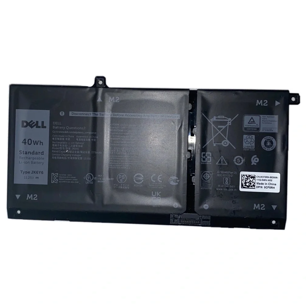 Dell 40Wh JK6Y6 11.25V Laptop Battery for Dell Inspiron/Latitude/Vostro etc.